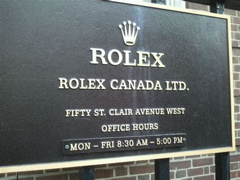 rolex service toronto